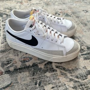 Nike Low Top Blazer Platform Shoes